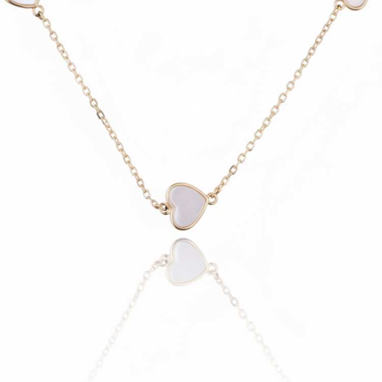 naszyjnik z masą perłową