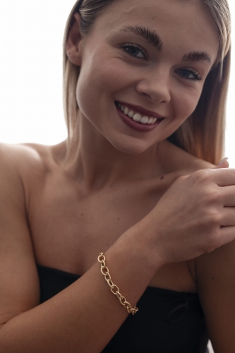 masywna zlota bransoletka