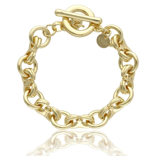 złota bransoletka masywna