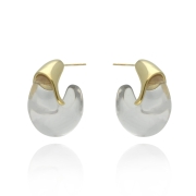 kolczyki krople z żywicy