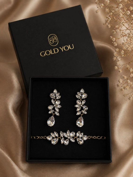 zestaw bizuterii glamour