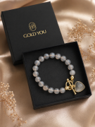 bransoletka z agatami